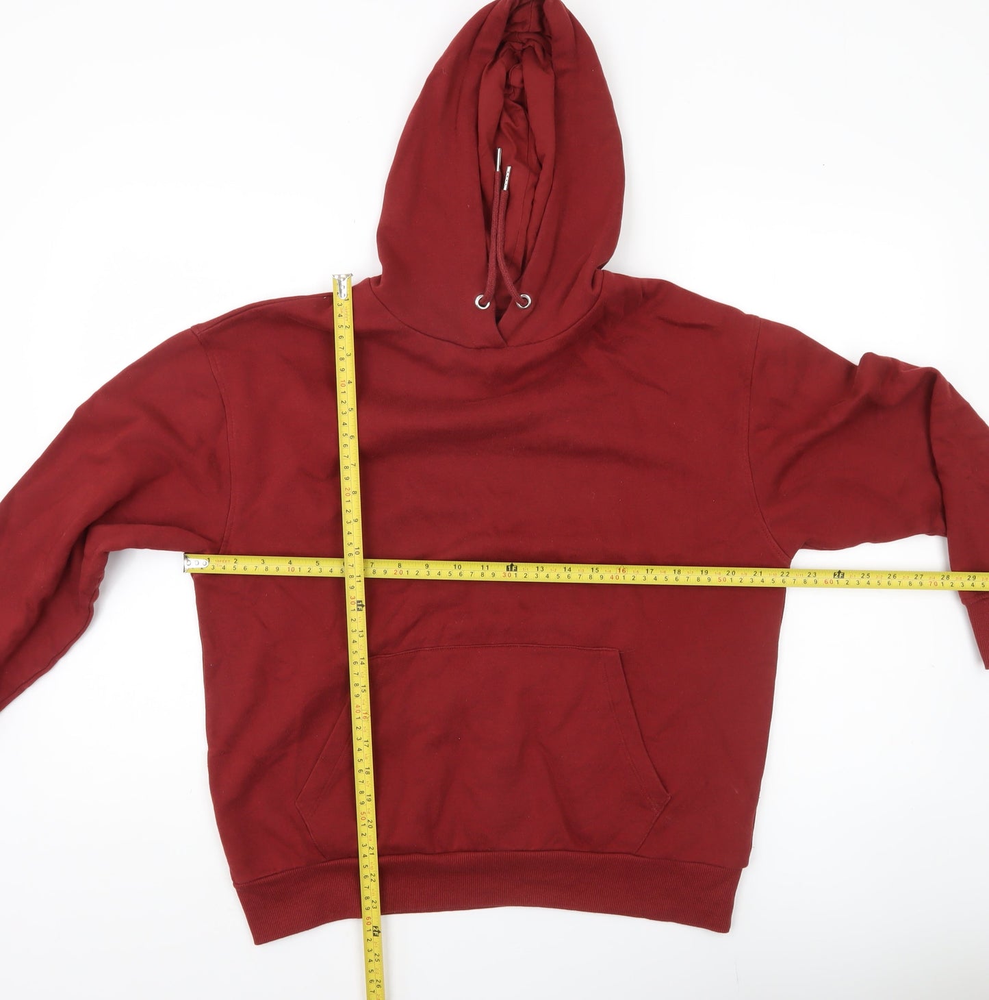Womens UK Size 6 ASOS Red Pullover Hoodie