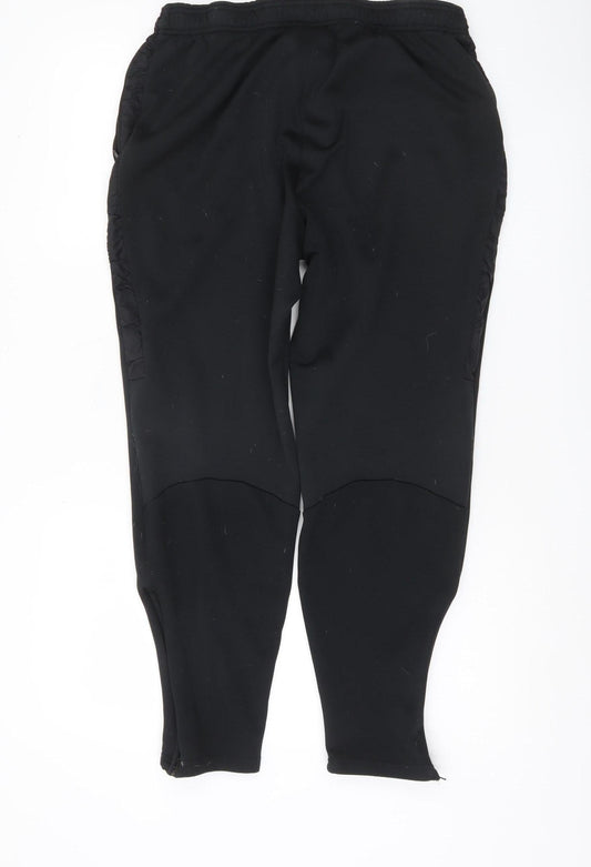Nike Womens Black Jogger Trousers XL Polyester Sportswear