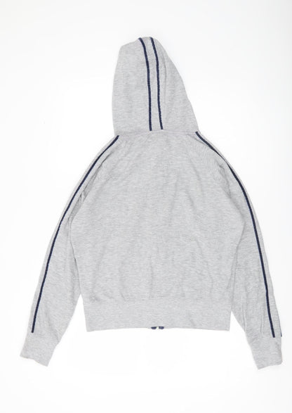 New York Laundry Womens Grey Full Zip Hoodie Size L