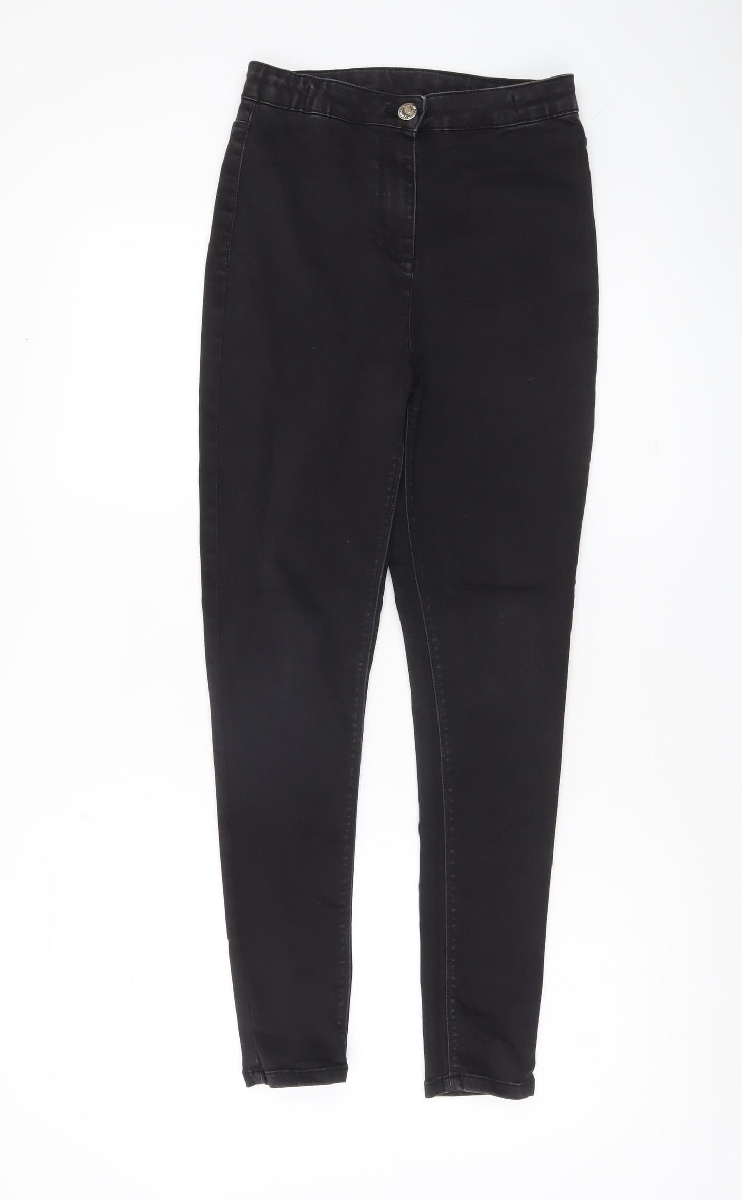 Candy Couture Girls Black Skinny Jeans Size 14 Years Slim Fit