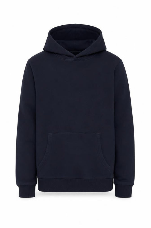 Marks and Spencer Boys Black Pullover Hoodie Age 12-13 Years Cotton Blend