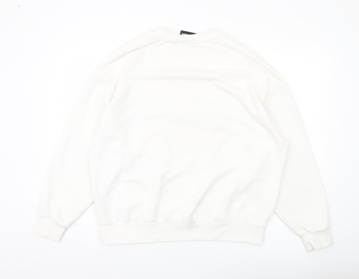 NBA Los Angeles Lakers Women's White Sweatshirt Size S Crew Neck