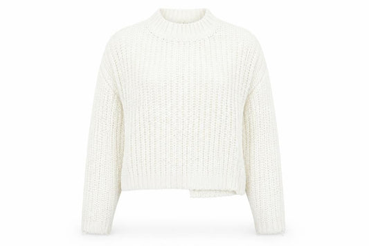 Womens UK Size 8 Miss Selfridge Ivory Pullover Jumper