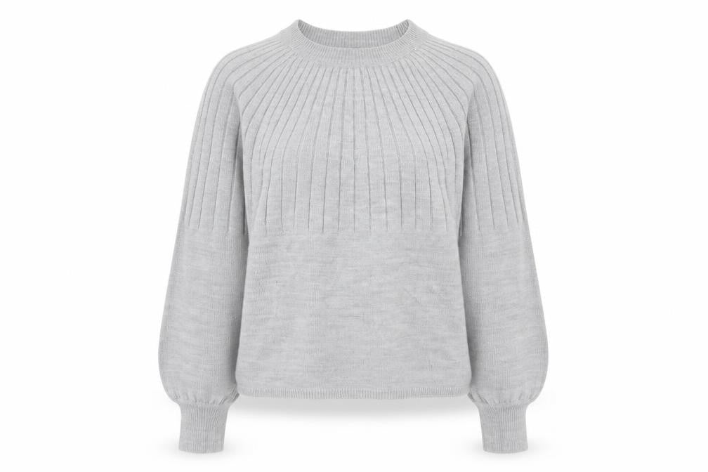 Womens UK Size M Only Grey Pullover Jumper