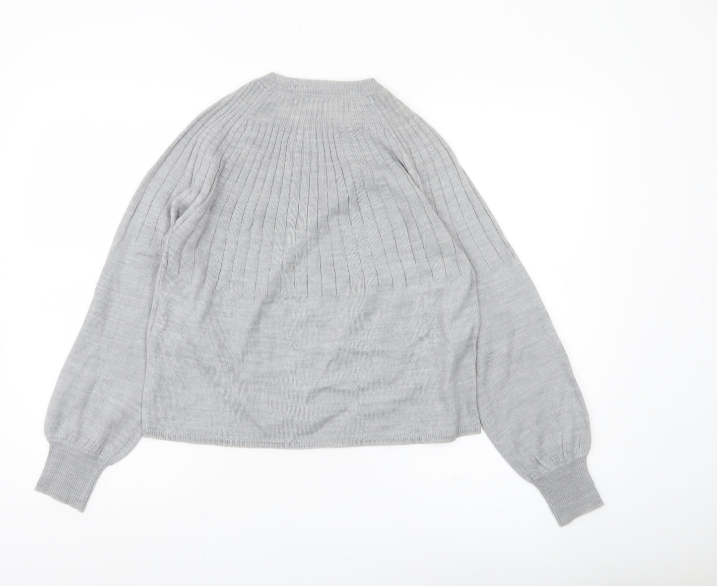 Womens UK Size M Only Grey Pullover Jumper