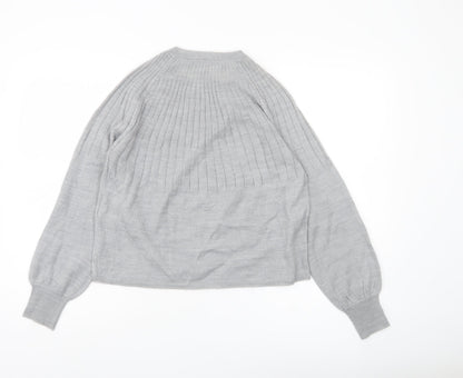 Womens UK Size M Only Grey Pullover Jumper