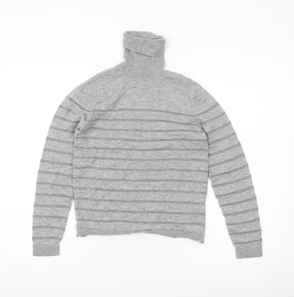 Womens UK Size 8 Massimo Dutti Grey Pullover Jumper