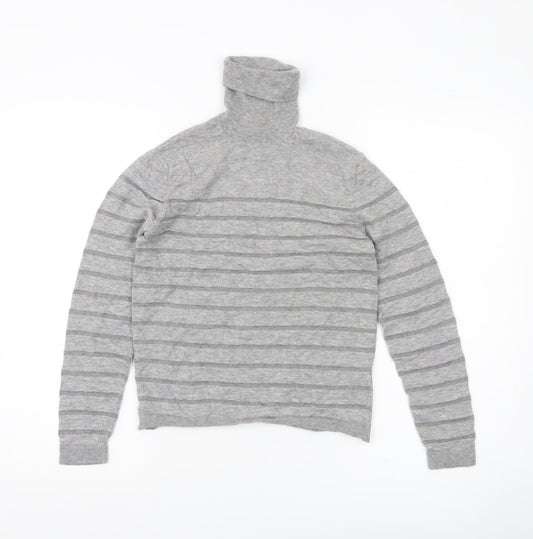 Womens UK Size 8 Massimo Dutti Grey Pullover Jumper