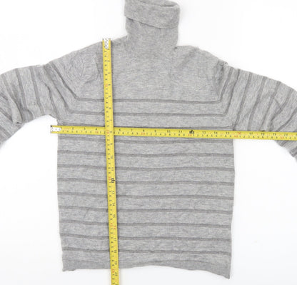 Womens UK Size 8 Massimo Dutti Grey Pullover Jumper