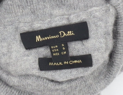 Womens UK Size 8 Massimo Dutti Grey Pullover Jumper