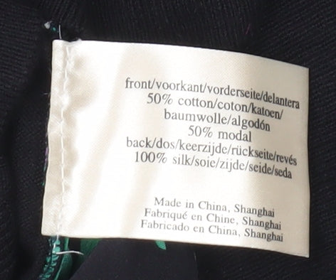 Womens UK Size 10 Laura Ashley Black Cardigan Jumper