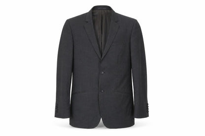 B&W Men’s Grey Regular Fit 40in Blazer Jacket Formal Business