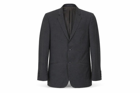 B&W Men’s Grey Regular Fit 40in Blazer Jacket Formal Business