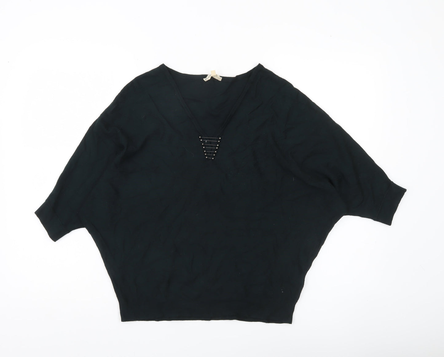 Womens UK Size S Phase Eight Black Pullover Jumper