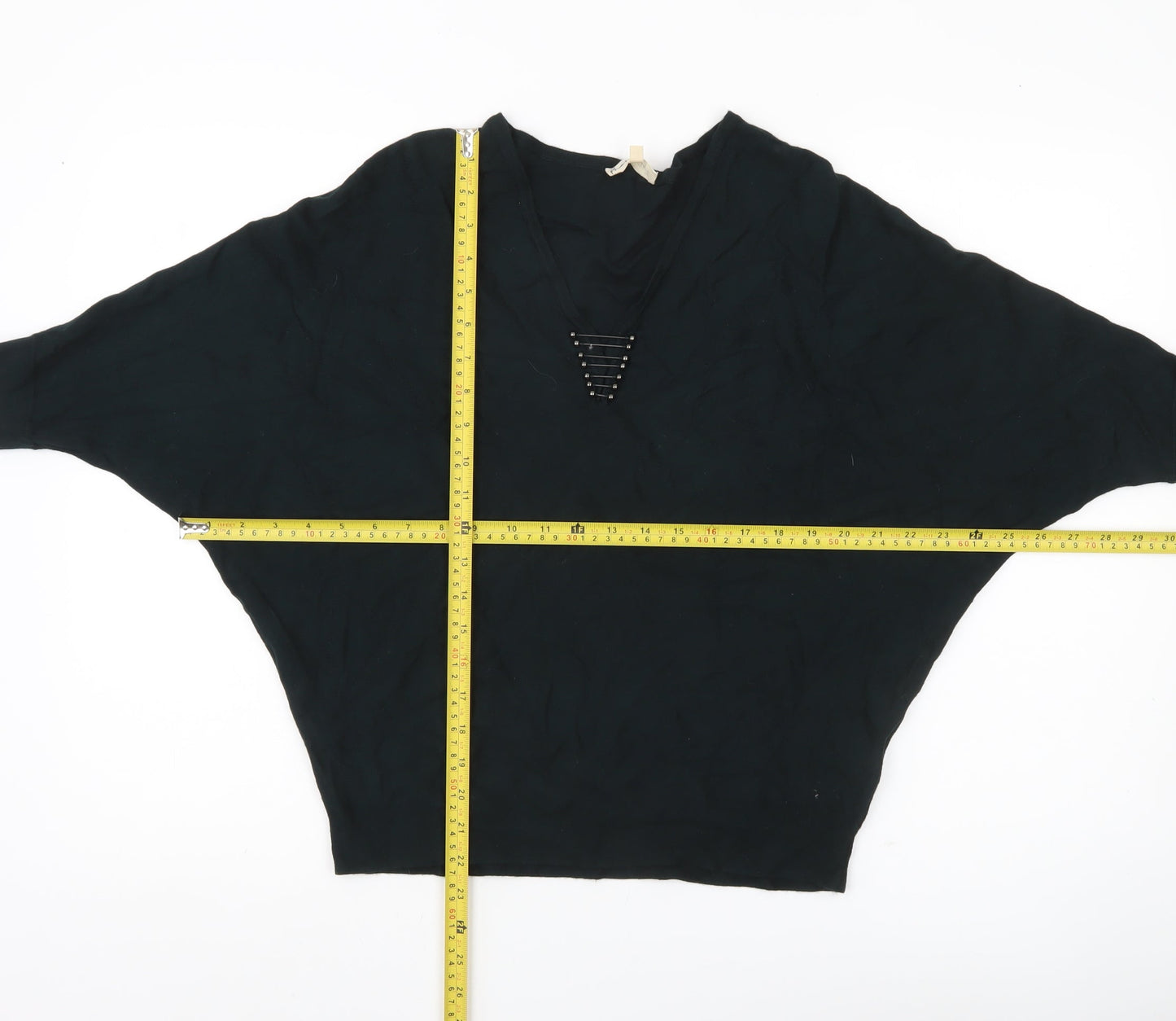 Womens UK Size S Phase Eight Black Pullover Jumper
