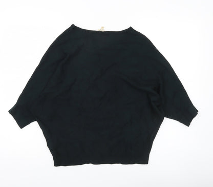 Womens UK Size S Phase Eight Black Pullover Jumper