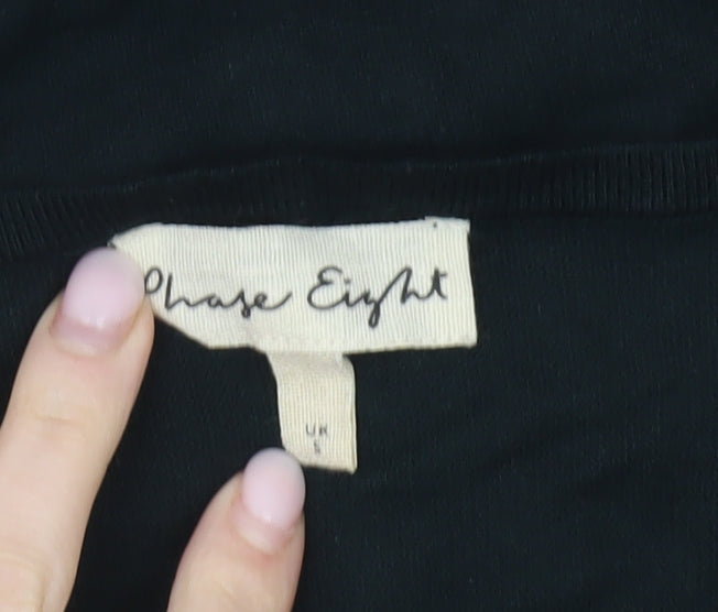 Womens UK Size S Phase Eight Black Pullover Jumper