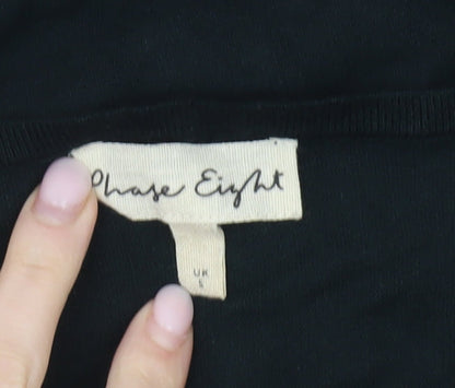 Womens UK Size S Phase Eight Black Pullover Jumper