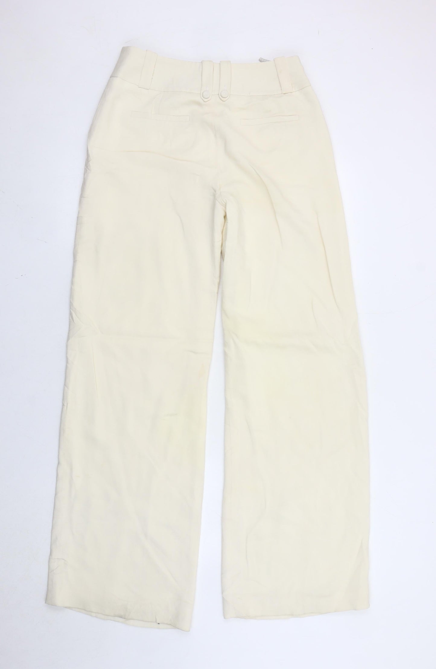 Coast Women’s Ivory Wide Leg Formal Dress Trousers Size 10