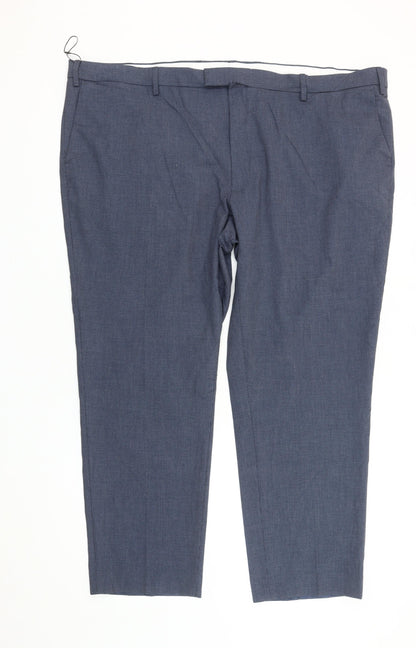 Marks and Spencer Men’s Blue Dress Pants 50W 29L Big & Tall