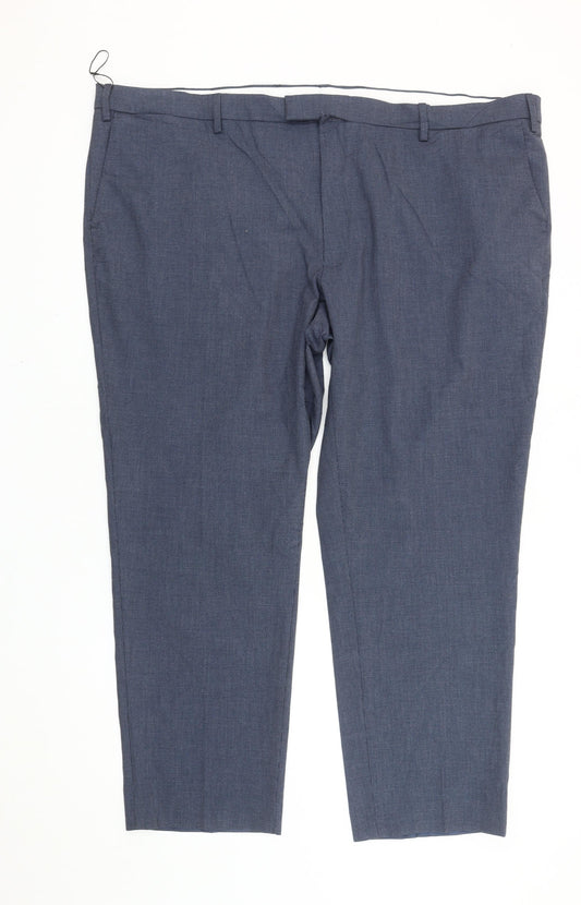 Marks and Spencer Men’s Blue Dress Pants 50W 29L Big & Tall