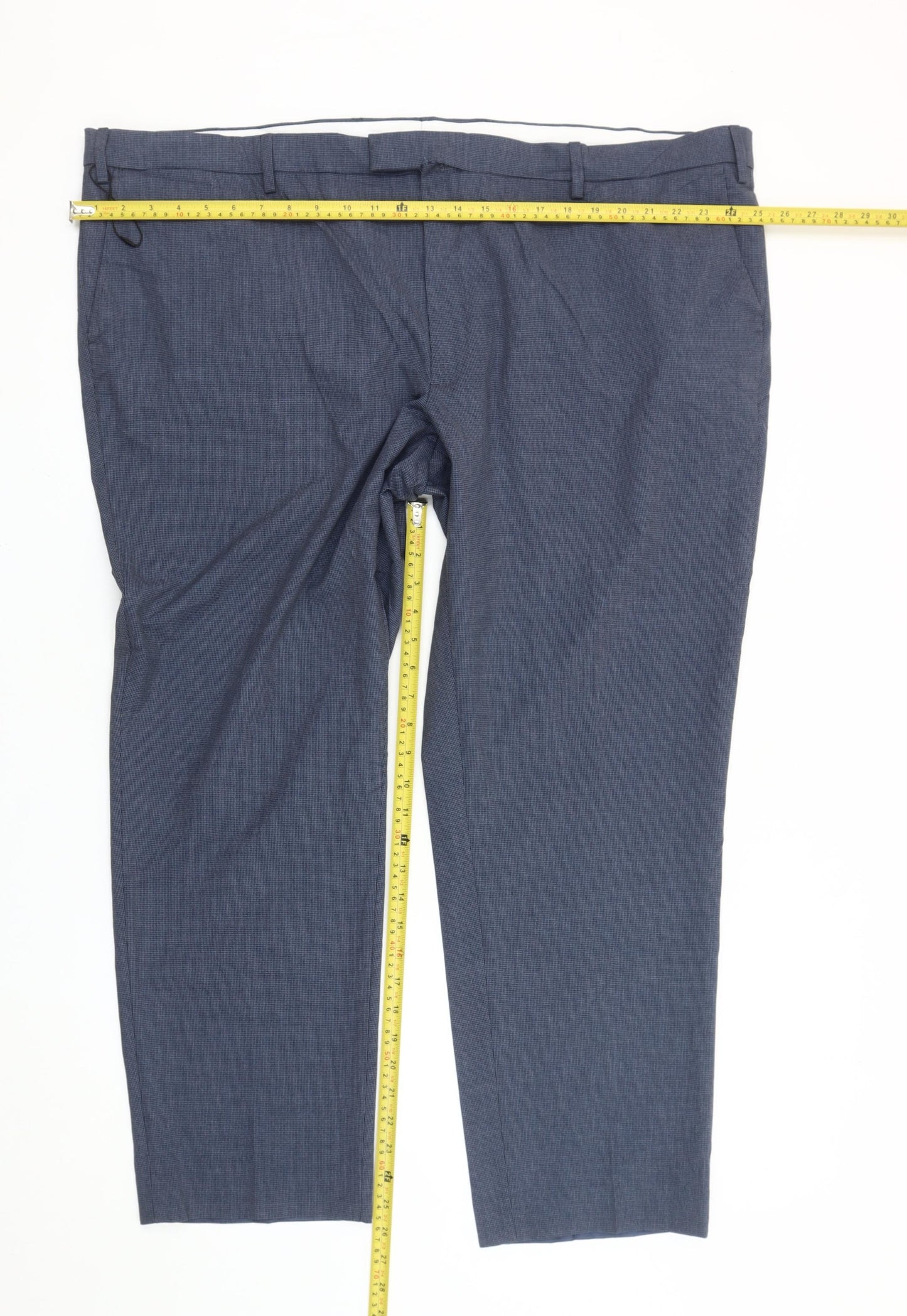 Marks and Spencer Men’s Blue Dress Pants 50W 29L Big & Tall