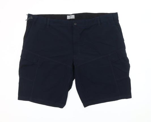 Marks and Spencer Men’s Blue Cargo Shorts Size 50 Big & Tall