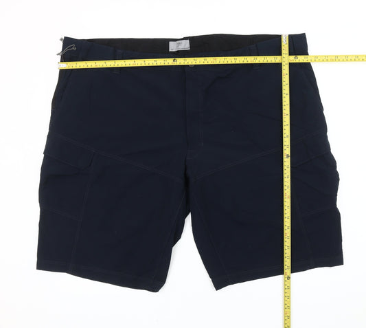Marks and Spencer Men’s Blue Cargo Shorts Size 50 Big & Tall