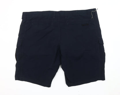 Marks and Spencer Men’s Blue Cargo Shorts Size 50 Big & Tall