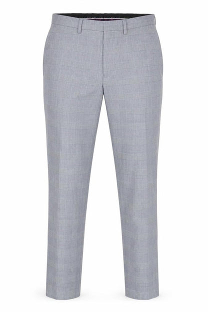 Mens UK Size 30R Burton Menswear London Slim Fit Dress Pants Grey Trousers