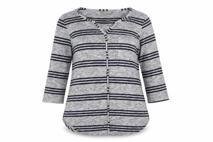 Womens UK Size 12 Papaya Grey Cardigan Jumper