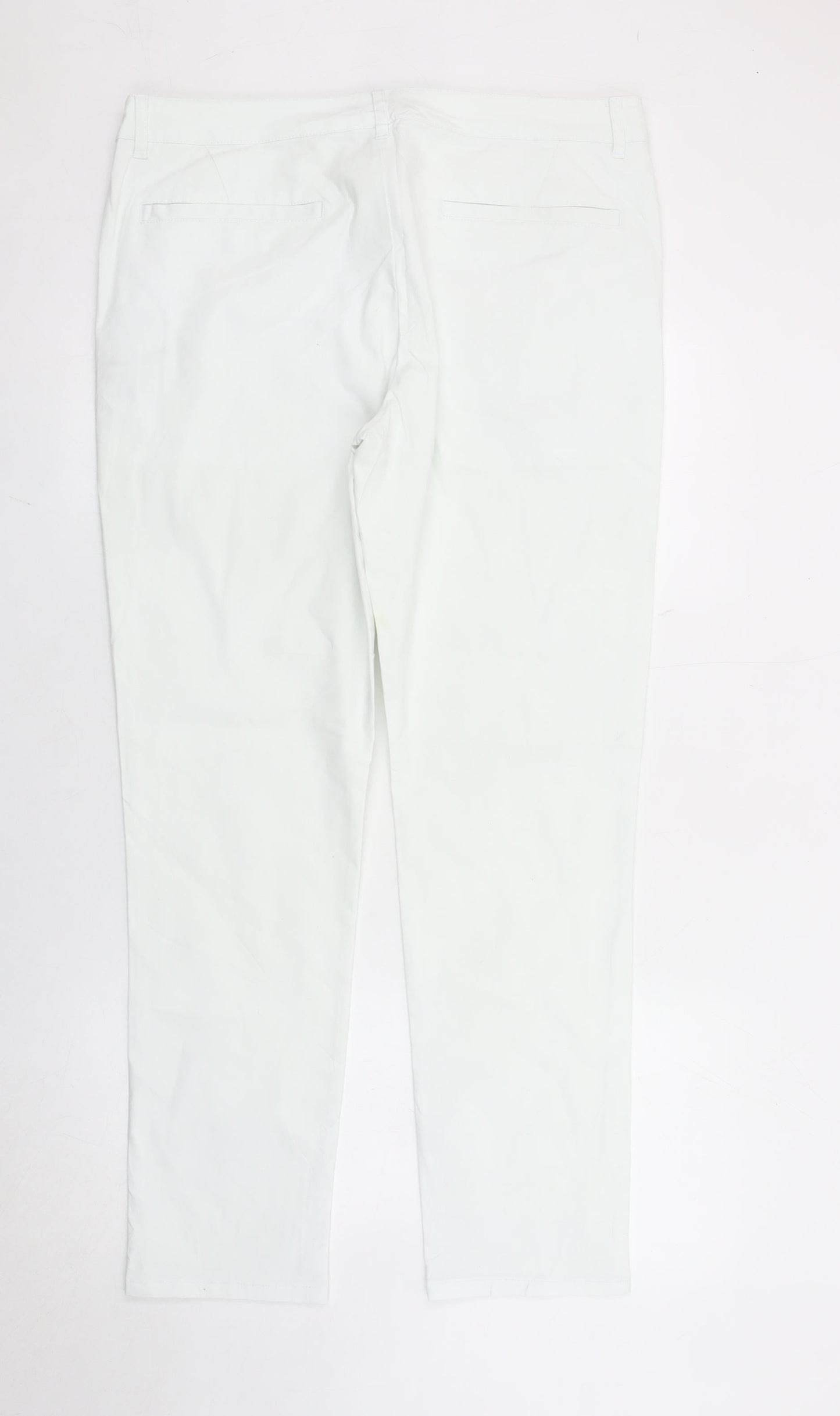 ASOS Men’s White Straight Leg Jeans W36 L30 Cotton Blend