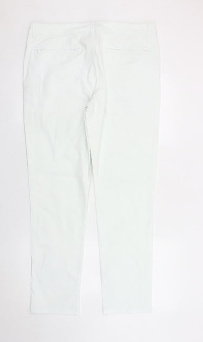 ASOS Men’s White Straight Leg Jeans W36 L30 Cotton Blend