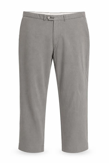 Mens UK Size 3XL Greenwoods Regular Fit Chino Grey Trousers