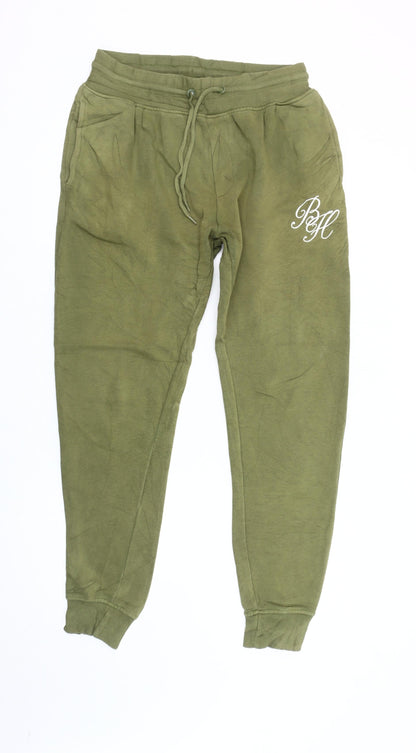 Beck & Hersey Men's Green Jogger Sweatpants Size M Cotton Blend