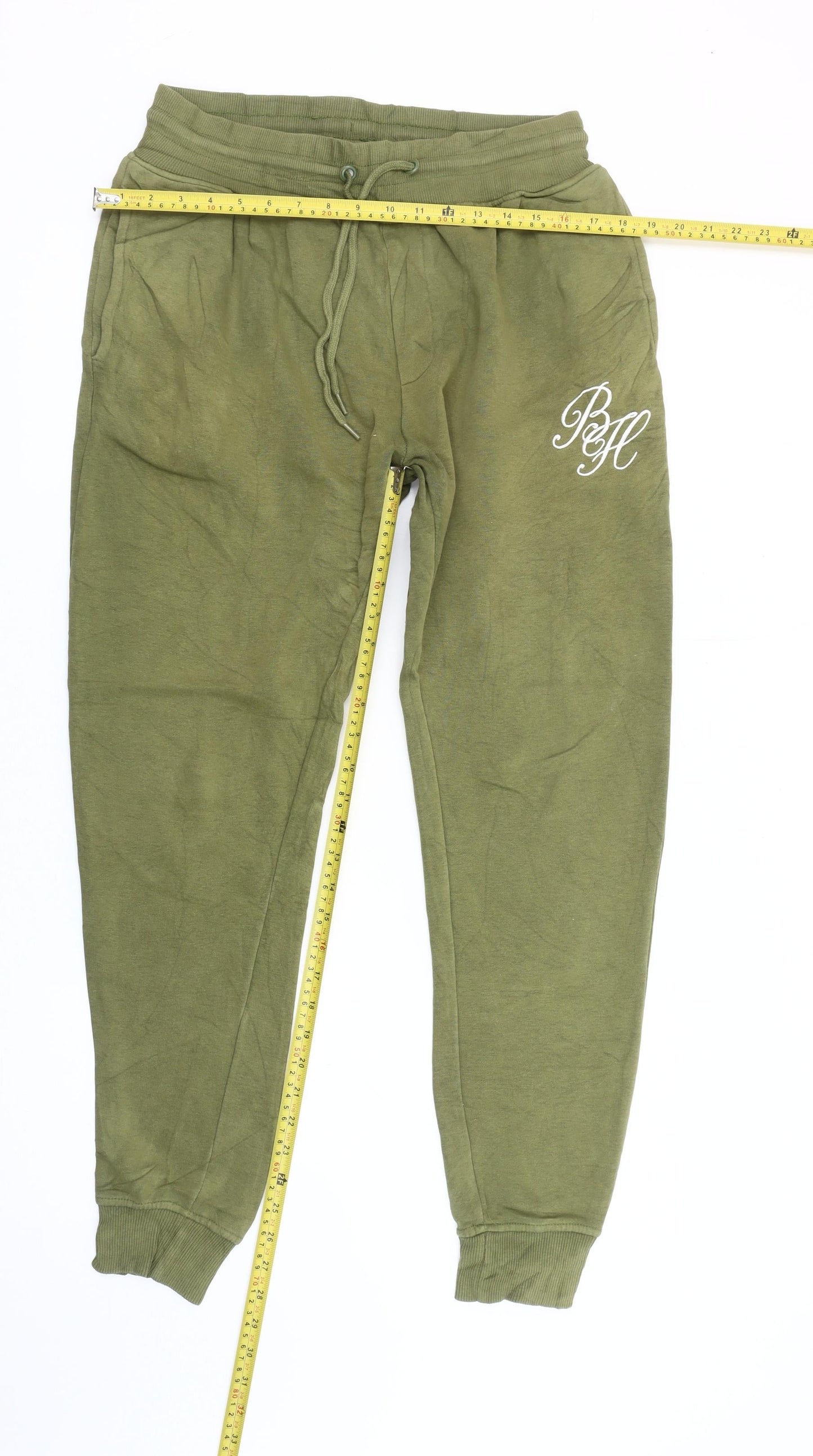 Beck & Hersey Men's Green Jogger Sweatpants Size M Cotton Blend