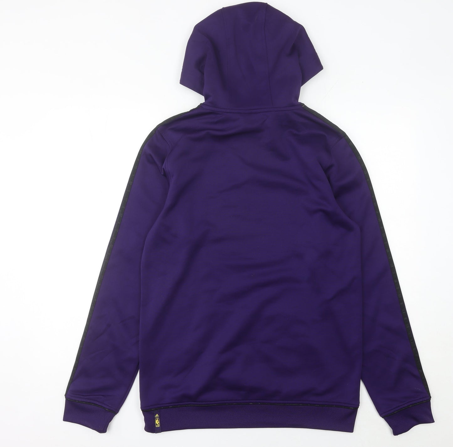 Adidas Womens Purple Los Angeles Lakers Hoodie Size 14 UK Polyester