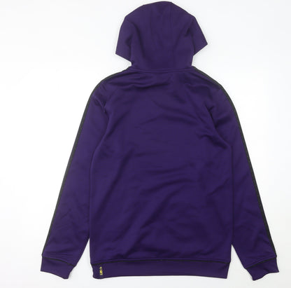 Adidas Womens Purple Los Angeles Lakers Hoodie Size 14 UK Polyester