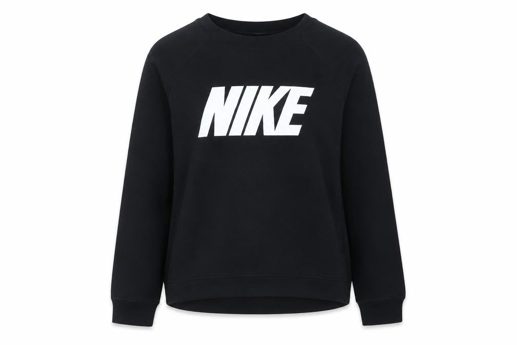 Womens UK Size 10 Nike Black Pullover Sweatshirt