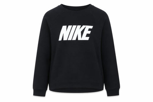 Womens UK Size 10 Nike Black Pullover Sweatshirt