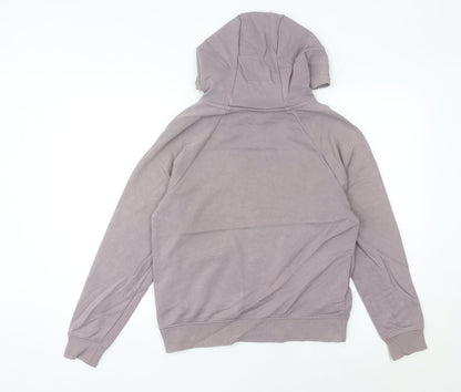 Nike Women Purple Hoodie Size 6 Pullover Logo Sportswear