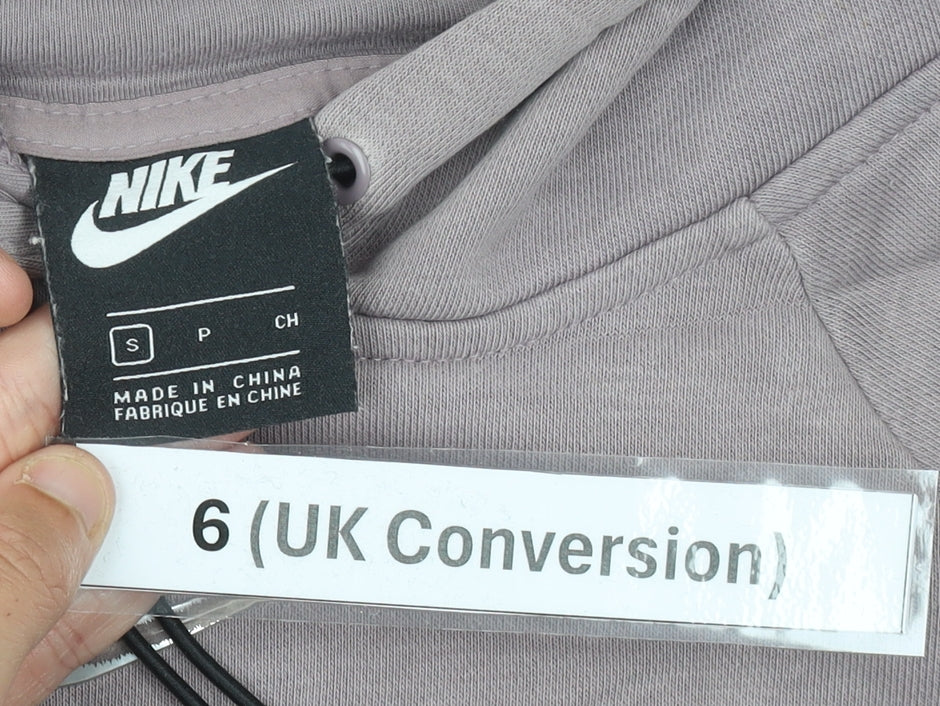 Nike Women Purple Hoodie Size 6 Pullover Logo Sportswear