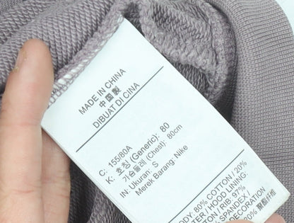 Nike Women Purple Hoodie Size 6 Pullover Logo Sportswear