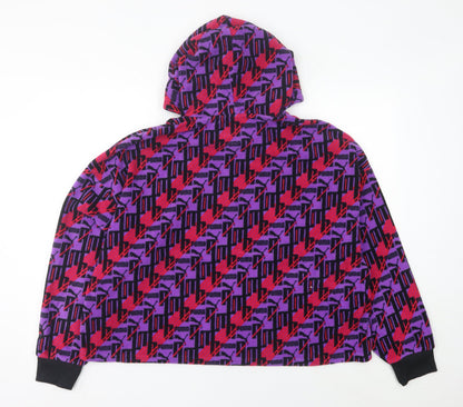 Puma XTG Womens Hoodie Multicoloured Logo Print Size 12 UK