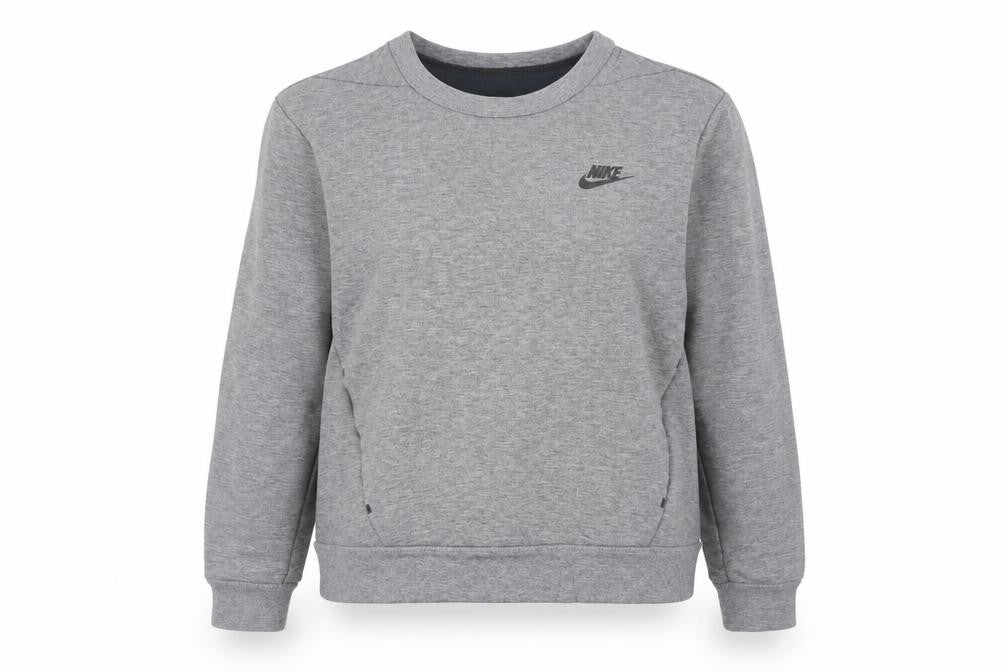 Womens UK Size 4 Nike Grey Pullover Sweatshirt