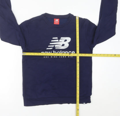 Womens UK Size 8 New Balance Blue Pullover Sweatshirt