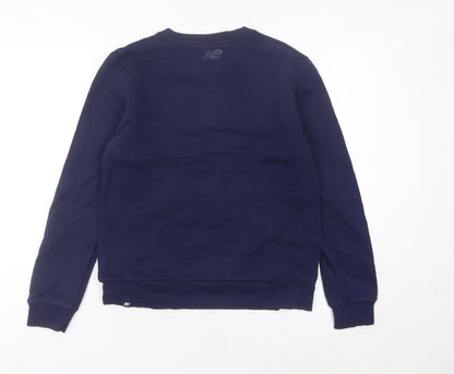 Womens UK Size 8 New Balance Blue Pullover Sweatshirt