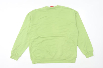 Nike Women’s Green Sweatshirt Size 14 Crew Neck Pullover