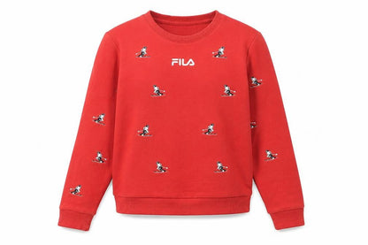 Womens UK Size 8 FILA Red Pullover Sweatshirt