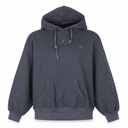 Womens UK Size 8 Champion Grey Pullover Hoodie